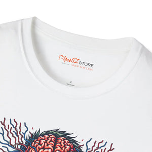 Softstyle T-shirt Love Overthinking Cotton Tee - Dipaliz - T-shirts