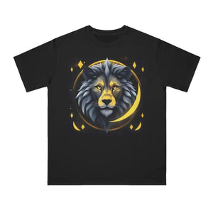 Organic Unisex Classic t Shirt - Grey Lion Cotton - Dipaliz - T-shirts