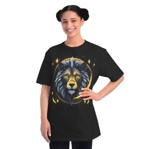 Organic Unisex Classic t Shirt - Grey Lion Cotton - Dipaliz - T-shirts