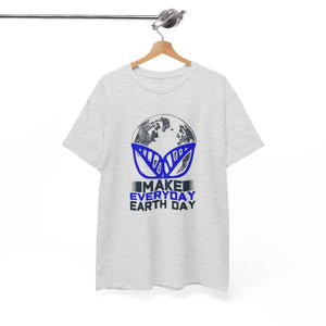 Deluxe Earth Day Cotton t Shirt - Make Everyday - Dipaliz - T-shirts