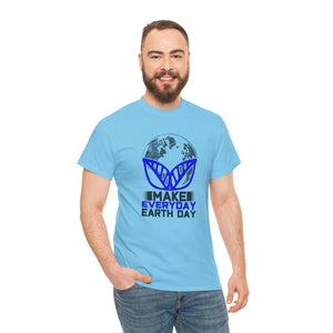Deluxe Earth Day Cotton t Shirt - Make Everyday - Dipaliz - T-shirts
