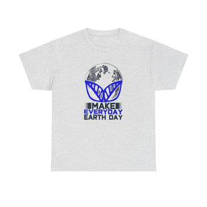 Deluxe Earth Day Cotton t Shirt - Make Everyday - Dipaliz - T-shirts