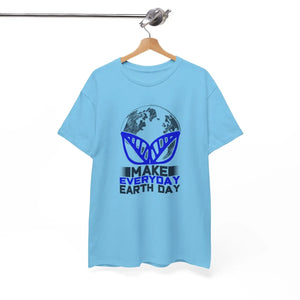 Deluxe Earth Day Cotton t Shirt - Make Everyday - Dipaliz - T-shirts