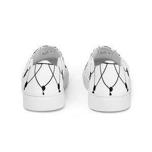 Vibrant Women’s Slip Canvas Shoes - Mandal Pattern - Dipaliz - Sneakers