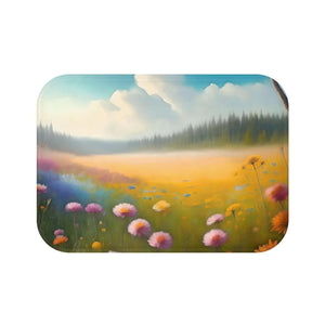 Floral Bath Mat – Microfiber Gift for Her - Dipaliz - Mats & Rugs