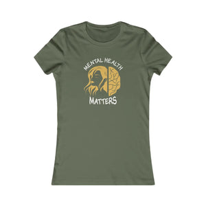 Soft Women’s Favorite Tee - Mental Health Matters - Dipaliz - T-shirts