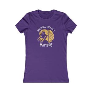 Soft Women’s Favorite Tee - Mental Health Matters - Dipaliz - T-shirts