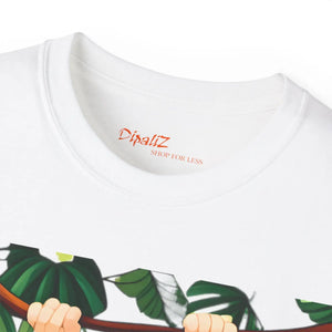 Playful Ultra Cotton Tee - Classic Monkey Vibe - Dipaliz - T-shirts