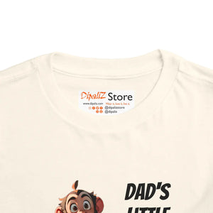Soft Cotton Toddler t Shirt Monkey Dad Classic Fit Dipaliz - Baby & Clothing