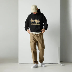 Soft Unisex Hoodie - do More Adventure Cotton Blend - Dipaliz - Sweatshirts