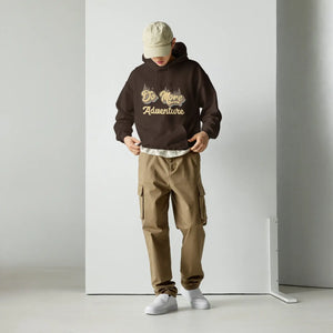 Soft Unisex Hoodie - do More Adventure Cotton Blend - Dipaliz - Sweatshirts