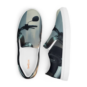 Urban Canvas Shoes - Men’s Slip on Neutral Pattern - Dipaliz - Sneakers