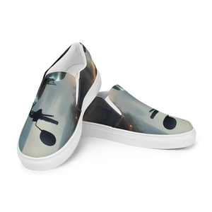 Urban Canvas Shoes - Men’s Slip on Neutral Pattern - Dipaliz - Sneakers