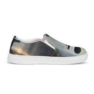 Urban Canvas Shoes - Men’s Slip on Neutral Pattern - Dipaliz - Sneakers