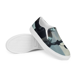 Urban Canvas Shoes - Men’s Slip on Neutral Pattern - Dipaliz - Sneakers