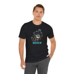 Soft Cotton Jersey Short Sleeve Tee - Motorcycle Rider - Dipaliz - T-shirts