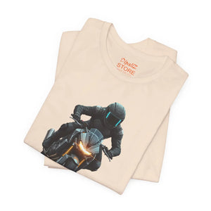 Soft Cotton Jersey Short Sleeve Tee - Motorcycle Rider - Dipaliz - T-shirts