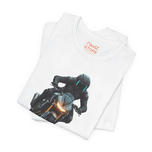 Soft Cotton Jersey Short Sleeve Tee - Motorcycle Rider - Dipaliz - T-shirts