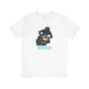 Soft Cotton Jersey Short Sleeve Tee - Motorcycle Rider - Dipaliz - T-shirts