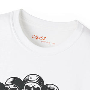 Bold Skeleton Motorcycle Ultra Cotton Tee - Dipaliz - T-shirts