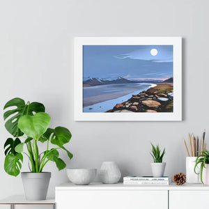 Gallery Canvas Wraps Mountain Sea View Framed Poster by Dipaliz - Posters Prints & Visual Artwork