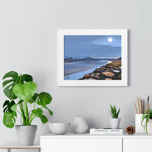 Gallery Canvas Wraps Mountain Sea View Framed Poster by Dipaliz - Posters Prints & Visual Artwork