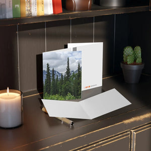 Sturdy Blank Greeting Cards - Mountain Art Packs - Dipaliz - & Note