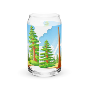 Eco-friendly can Shaped Glass - Nature Inspired 16oz - Dipaliz - Tumblers