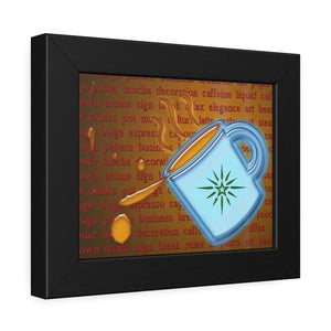 Bold Modern Framed Paper Posters - Chic Pine Wood - Dipaliz - Prints & Visual Artwork