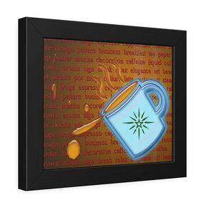 Bold Modern Framed Paper Posters - Chic Pine Wood - Dipaliz - Prints & Visual Artwork