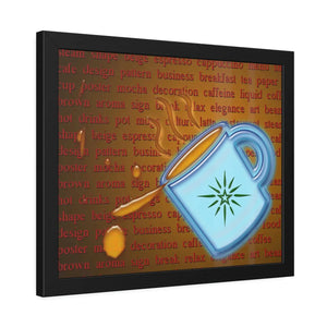 Bold Modern Framed Paper Posters - Chic Pine Wood - Dipaliz - Prints & Visual Artwork
