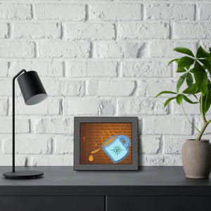 Bold Modern Framed Paper Posters - Chic Pine Wood - Dipaliz - Prints & Visual Artwork