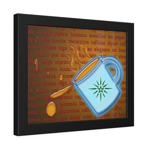 Bold Modern Framed Paper Posters - Chic Pine Wood - Dipaliz - Prints & Visual Artwork