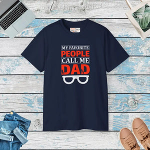 Unisex Ultra Cotton Tee - Dad Pride Comfort Style - Dipaliz - Navy / s - T-shirts