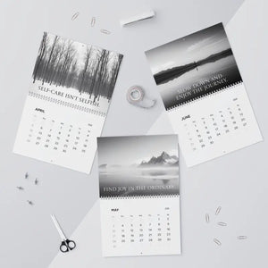 Nature Calendar 2026 - Monochrome Wall - Dipaliz - Calendars