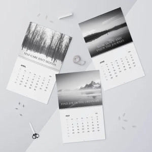 Nature Calendar 2026 - Monochrome Wall - Dipaliz - Calendars