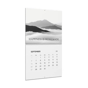 Nature Calendar 2026 - Monochrome Wall - Dipaliz - Calendars
