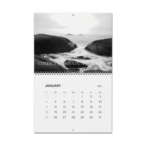 Nature Calendar 2026 - Monochrome Wall - Dipaliz - Calendars