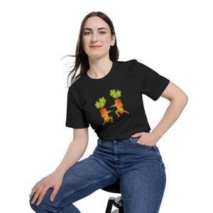 Soft Cotton Ninja Carrot T-shirt - Eco-friendly Gift - Dipaliz - T-shirts - Xs
