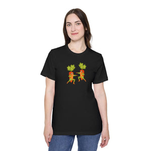Soft Cotton Ninja Carrot T-shirt - Eco-friendly Gift - Dipaliz - T-shirts - Xs