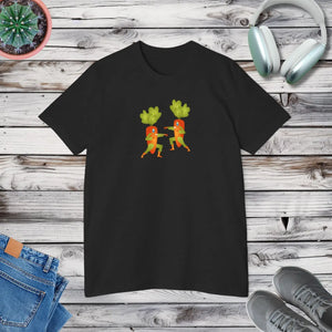 Soft Cotton Ninja Carrot T-shirt - Eco-friendly Gift - Dipaliz - T-shirts - Xs