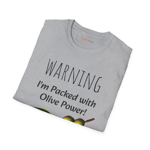 Softstyle Olive Power Unisex T-shirt Cotton - Dipaliz - T-shirts - s