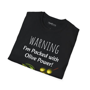 Softstyle Olive Power Unisex T-shirt Cotton - Dipaliz - T-shirts - s
