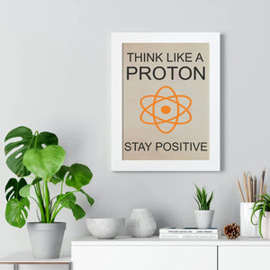 Framed Vertical Poster - Orange Flowers Wall Art - Dipaliz