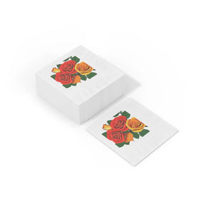 White Coined Napkins – 3 Ply Wedding Tableware - Dipaliz - Paper
