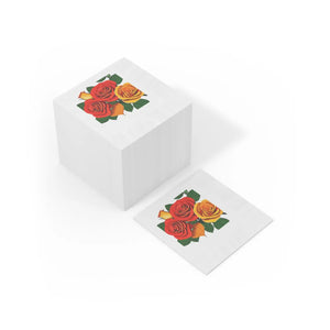White Coined Napkins – 3 Ply Wedding Tableware - Dipaliz - Paper