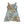 Orange and White Flowers Pattern Women’s Skater Dress (aop) - Dresses