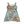 Orange and White Flowers Pattern Women’s Skater Dress (aop) - Dresses