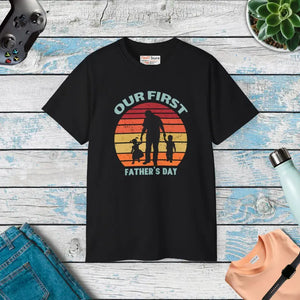 First Father’s Day Ultra Cotton Tee - Dipaliz - Black / s - T-shirts