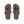 Brown Paisley Unisex Flip Flops - Summer Beach - Dipaliz - Slippers